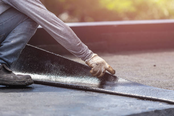 Professional Waterproofing technician working in Sherwood, OH